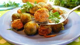 Брюссельская капуста с фрикадельками