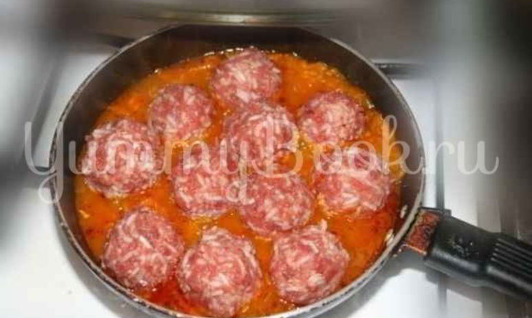 Рецепт фрикаделек-ежиков