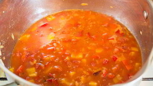 фрикадельки из баранины в овощном соусе