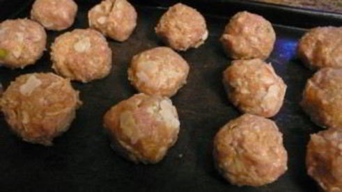 фрикадельки из индейки в сливочном соусе