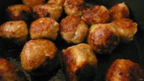 фрикадельки из индейки в сливочном соусе