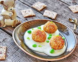 Фрикадельки из свинины с картофелем