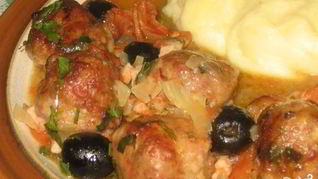 Фрикадельки из ветчины