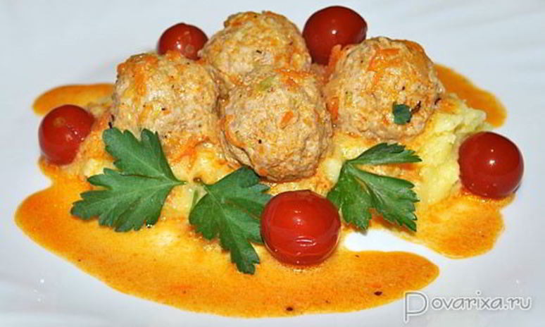 Рецепт фрикаделек с кабачком