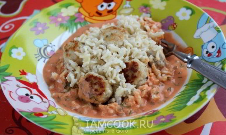 Рецепт фрикаделек с рисом
