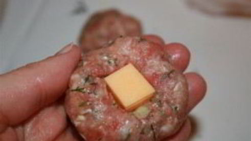 фрикадельки с сыром