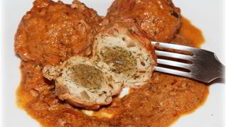 Фрикадельки с сюрпризом