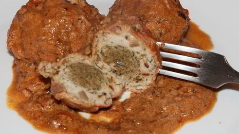 фрикадельки с сюрпризом