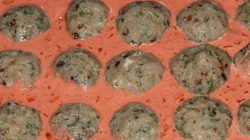 фрикадельки с сюрпризом