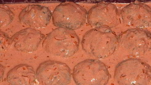 фрикадельки с сюрпризом