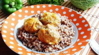 Фрикадельки с тыквой