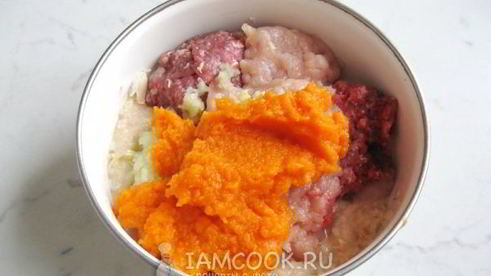 фрикадельки с тыквой