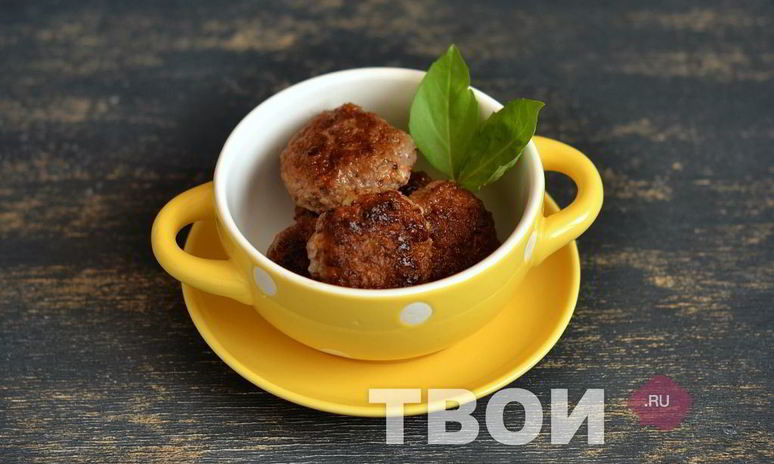 Рецепт фрикаделек с яблоками