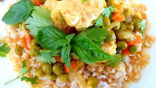 Фрикадельки в кокосовом молоке