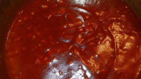 фрикадельки в медово-чесночном соусе