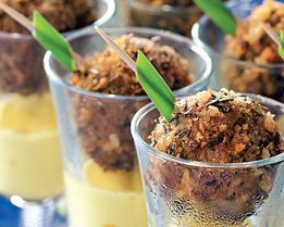 Фрикадельки в пряном шафранно-лимонном соусе