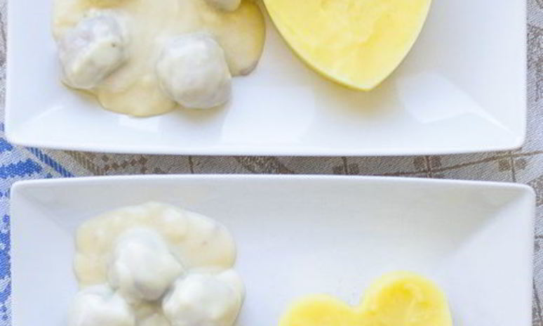 Рецепт фрикаделек в сливочном соусе с вином