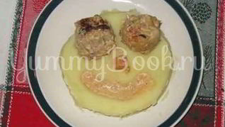 Фрикадельки в тыквенно-сметанном соусе