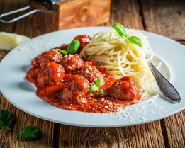 Итальянские фрикадельки в томатном соусе