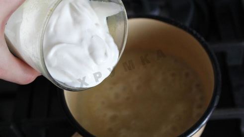 куриные фрикадельки в сметанном соусе