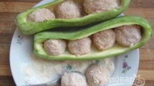 лодочка с фрикадельками