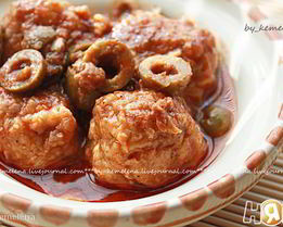 Рыбные фрикадельки по-алжирски