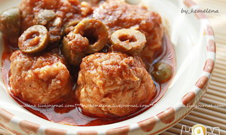 Рецепт рыбных фрикаделек по-алжирски