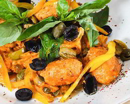 Рыбные фрикадельки по-сицилийски