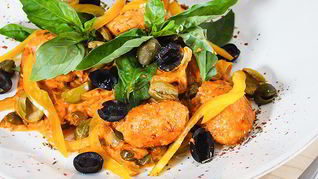 Рыбные фрикадельки по-сицилийски