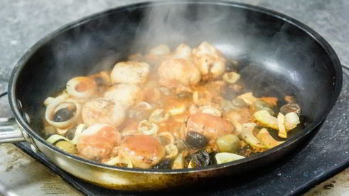 рыбные фрикадельки по-сицилийски