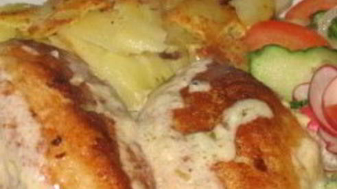 рыбные фрикадельки в сметанном соусе