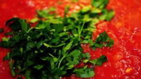 спагетти с фрикадельками