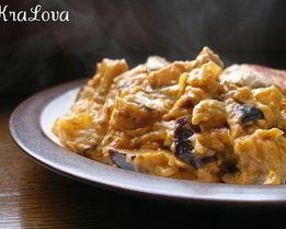 Гарнир из баклажанов