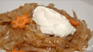 Гарнир из капусты