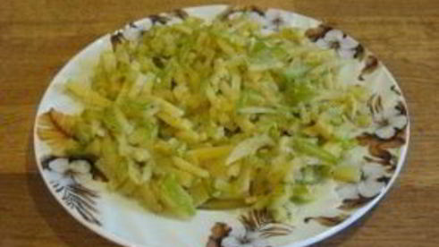 гарнир к жареным кабачкам