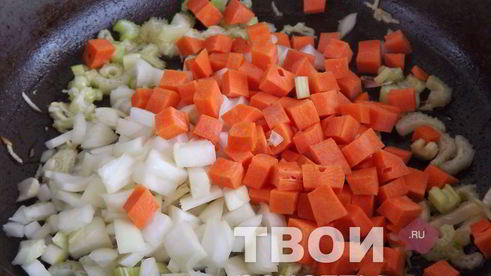 чечевица с овощами