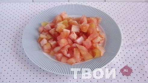 чечевица с овощами