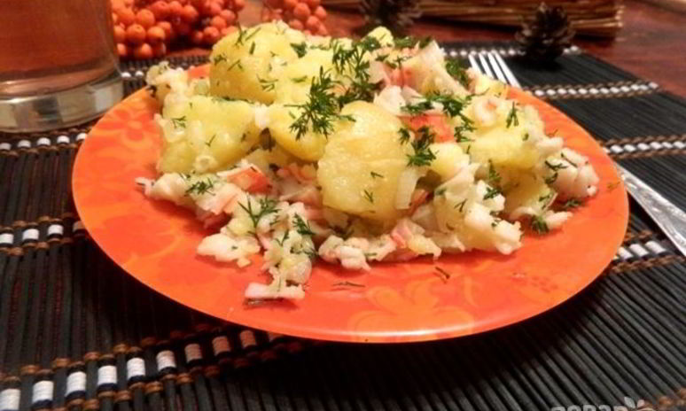 Рецепт картофеля по-камчатски