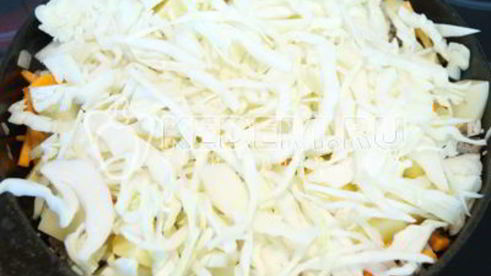 картофель с фаршем