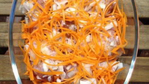 картофель с курицей в духовке