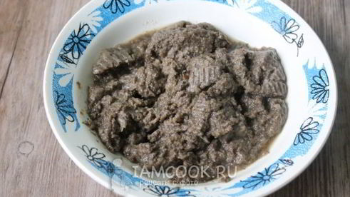 картошка с грибным фаршем в духовке