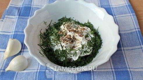 картошка со сметаной и чесноком в духовке