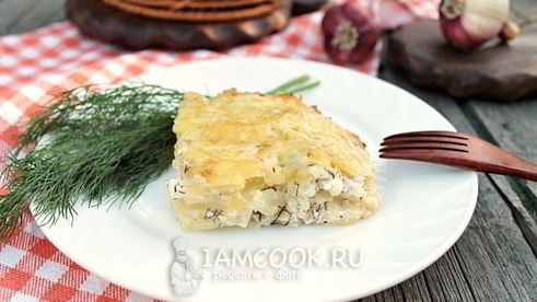 картошка со сметаной и чесноком в духовке