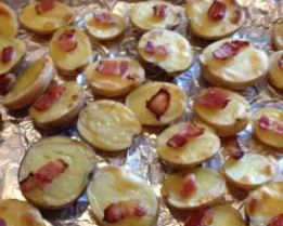 Картошка в духовке с салом