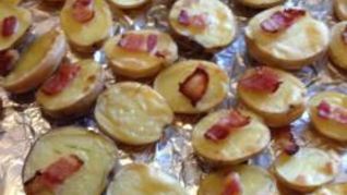 Картошка в духовке с салом