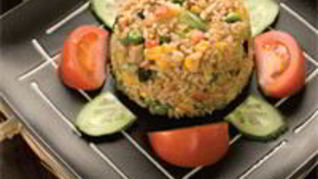 Ком ранг чай — рис с овощами