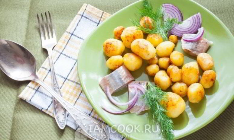 Рецепт мелкого жареного картофеля