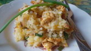 Острый рис к ужину