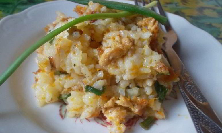 Рецепт острого риса к ужину