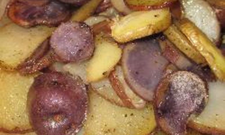 Рецепт печеного картофеля на гарнир